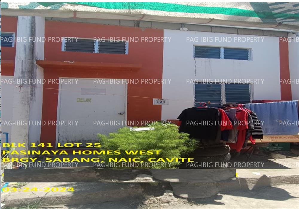 Lot 25 Blk. 141 PASINAYA HOMES WEST SABANG, NAIC, CAVITE, 4110 is available on acquired assets