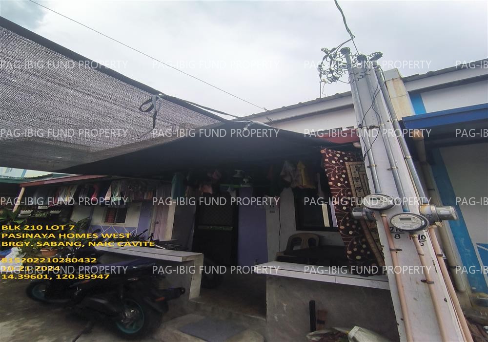 Lot 7 Blk. 210 PASINAYA HOMES WEST SABANG, NAIC, CAVITE, 4110 is available on acquired assets
