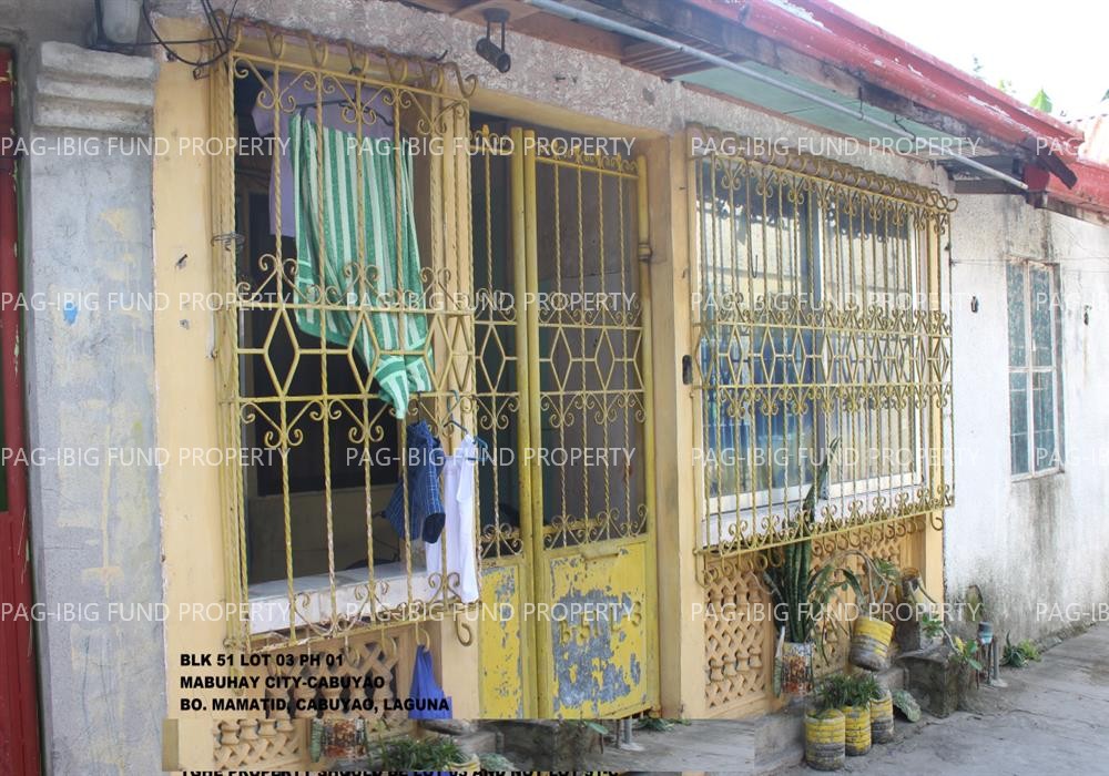 Lot 51-C NOW 3 Blk. 51 Phase 1 MABUHAY CITY-CABUYAO BACLARAN, CABUYAO, LAGUNA, 4025 is available on acquired assets