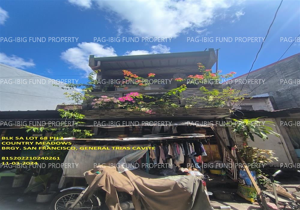 Lot 68 Blk. 5A Phase 1 COUNTRY MEADOWS SAN FRANCISCO, CITY OF GENERAL TRIAS, CAVITE, 4107 is available on acquired assets