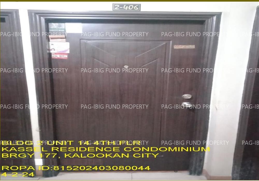 Unit 14 4TH Flr. 2 KASSEL RESIDENCES BARANGAY 177, CITY OF CALOOCAN , NCR, THIRD DISTRICT, 1424 is available on acquired assets