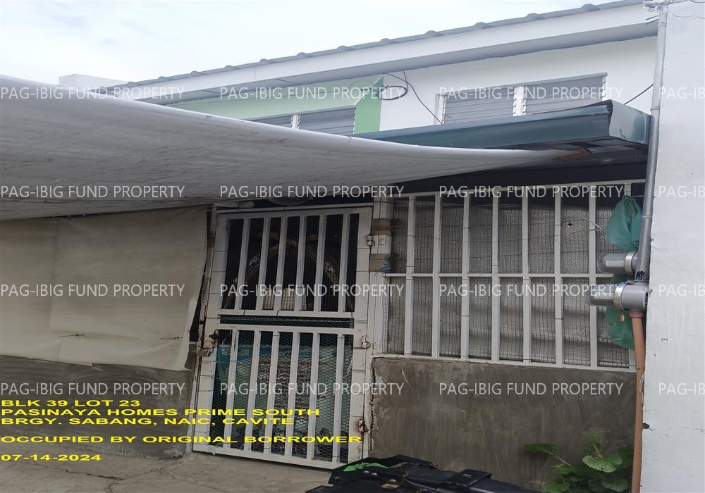 Lot 23 Blk. 39 PASINAYA HOMES PRIME SOUTH SABANG, NAIC, CAVITE, 4110 is available on acquired assets