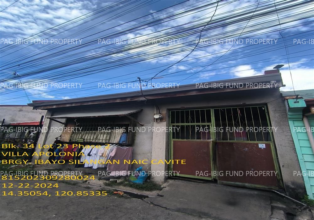 Lot 23 Blk. 34 Phase 2 VILLA APOLONIA IBAYO SILANGAN, NAIC, CAVITE, 4110 is available on acquired assets