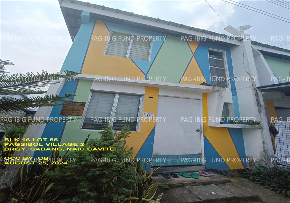 Lot 55 Blk. 16 PAGSIBOL VILLAGE 2 SABANG, NAIC, CAVITE, 4110 is available on acquired assets