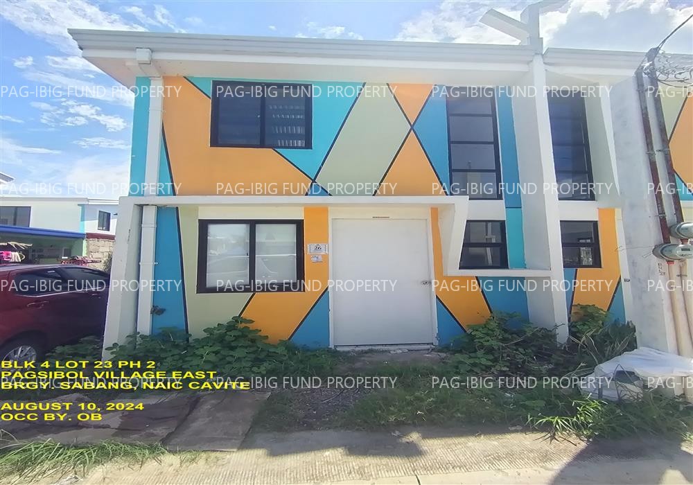 Lot 23 Blk. 4 Phase 2 NOW 4B PAGSIBOL VILLAGE EAST SABANG, NAIC, CAVITE, 4110 is available on acquired assets