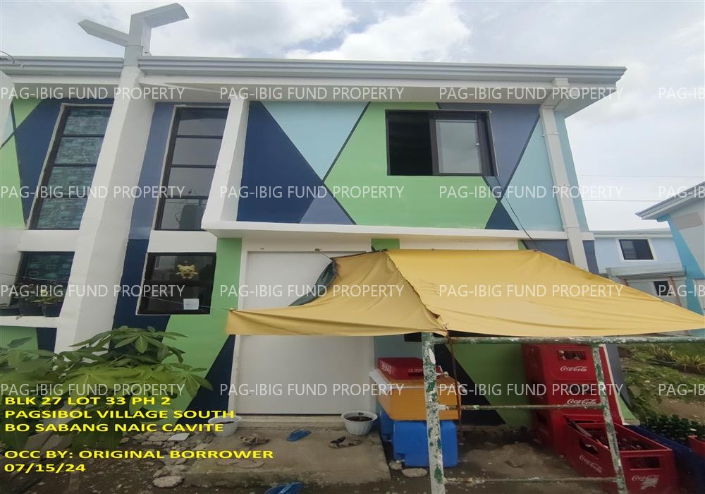 Lot 33 Blk. 27 Phase 2 NOW 3B PAGSIBOL VILLAGE SOUTH SABANG, NAIC, CAVITE, 4110 is available on acquired assets