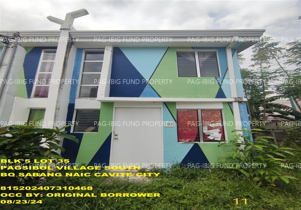 Lot 35 Blk. 5 Phase 3A PAGSIBOL VILLAGE SOUTH SABANG, NAIC, CAVITE, 4110 is available on acquired assets