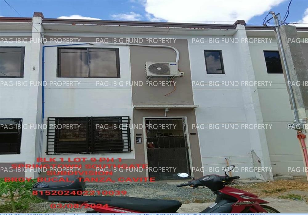 Lot 9 Blk. 1 Phase 1 SPRINGTOWN SOUTHGATE SUBDIVISION BUCAL, TANZA, CAVITE, 4108 is available on acquired assets