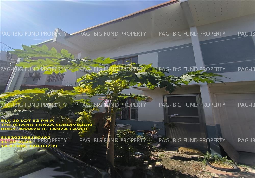 Lot 52 Blk. 10 Phase A THE ISTANA TANZA SUBDIVISION AMAYA II, TANZA, CAVITE, 4108 is available on acquired assets