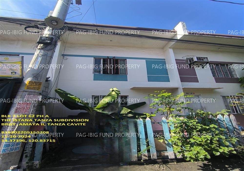 Lot 62 Blk. 7 Phase A THE ISTANA TANZA SUBDIVISION AMAYA II, TANZA, CAVITE, 4108 is available on acquired assets