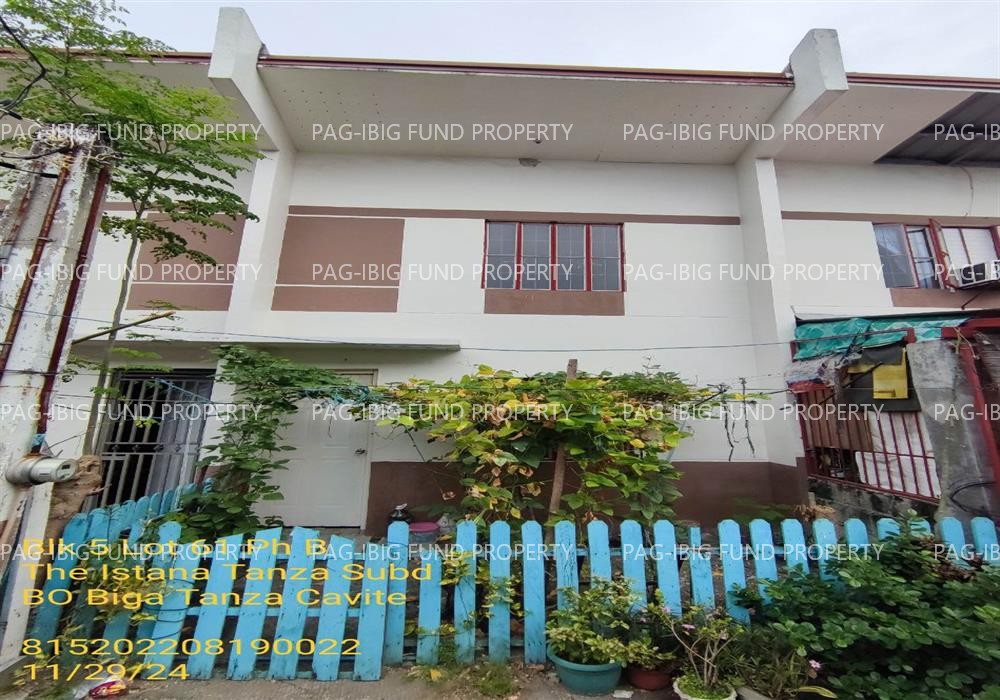 Lot 61 Blk. 5 Phase B THE ISTANA TANZA SUBDIVISION BIGA, TANZA, CAVITE, 4108 is available on acquired assets