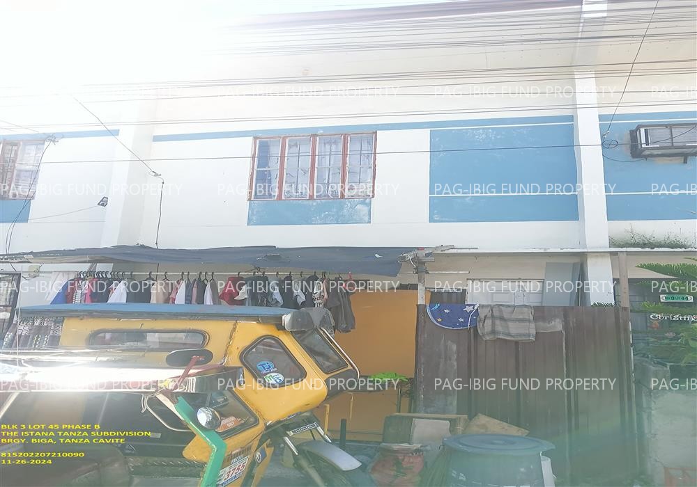 Lot 45 Blk. 3 Phase B THE ISTANA TANZA SUBDIVISION BIGA, TANZA, CAVITE, 4108 is available on acquired assets
