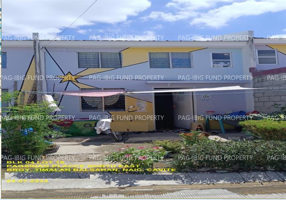 Lot 16 Blk. 4 PAGSINAG PLACE NORTHEAST TIMALAN BALSAHAN, NAIC, CAVITE, 4110 is available on acquired assets