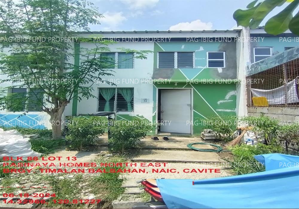 Lot 13 Blk. 86 PASINAYA HOMES NORTH EAST TIMALAN BALSAHAN, NAIC, CAVITE, 4110 is available on acquired assets