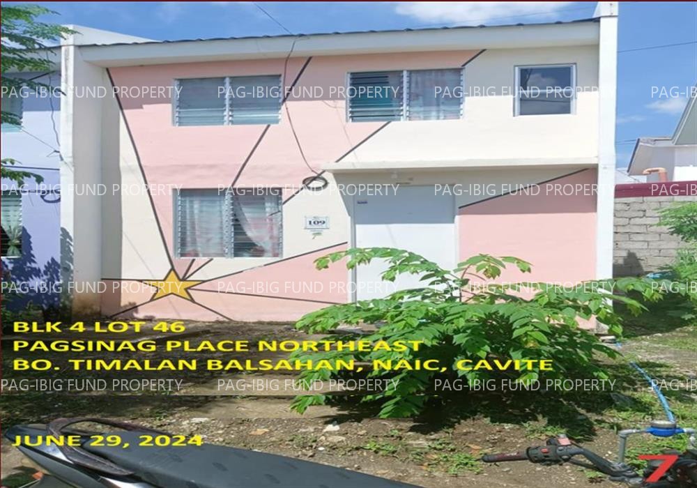 Lot 46 Blk. 4 PAGSINAG PLACE NORTHEAST TIMALAN BALSAHAN, NAIC, CAVITE, 4110 is available on acquired assets