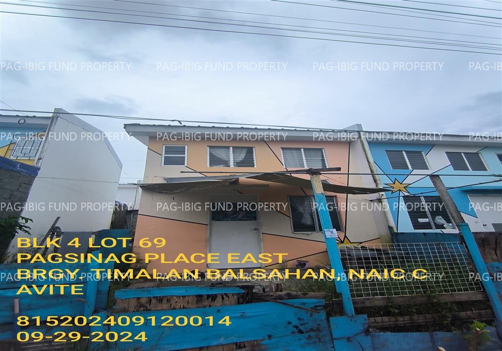 Lot 69 Blk. 4 PAGSINAG PLACE EAST SABANG, NAIC, CAVITE, 4110 is available on acquired assets