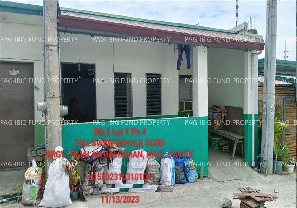 Lot 9 Blk. 2 Phase 4 HILLSVIEW ROYALE TIMALAN BALSAHAN, NAIC, CAVITE, 4110 is available on acquired assets