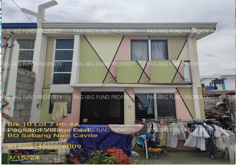 Lot 7 Blk. 10 Phase 4A PAGSIBOL VILLAGE EAST SABANG, NAIC, CAVITE, 4110 is available on acquired assets