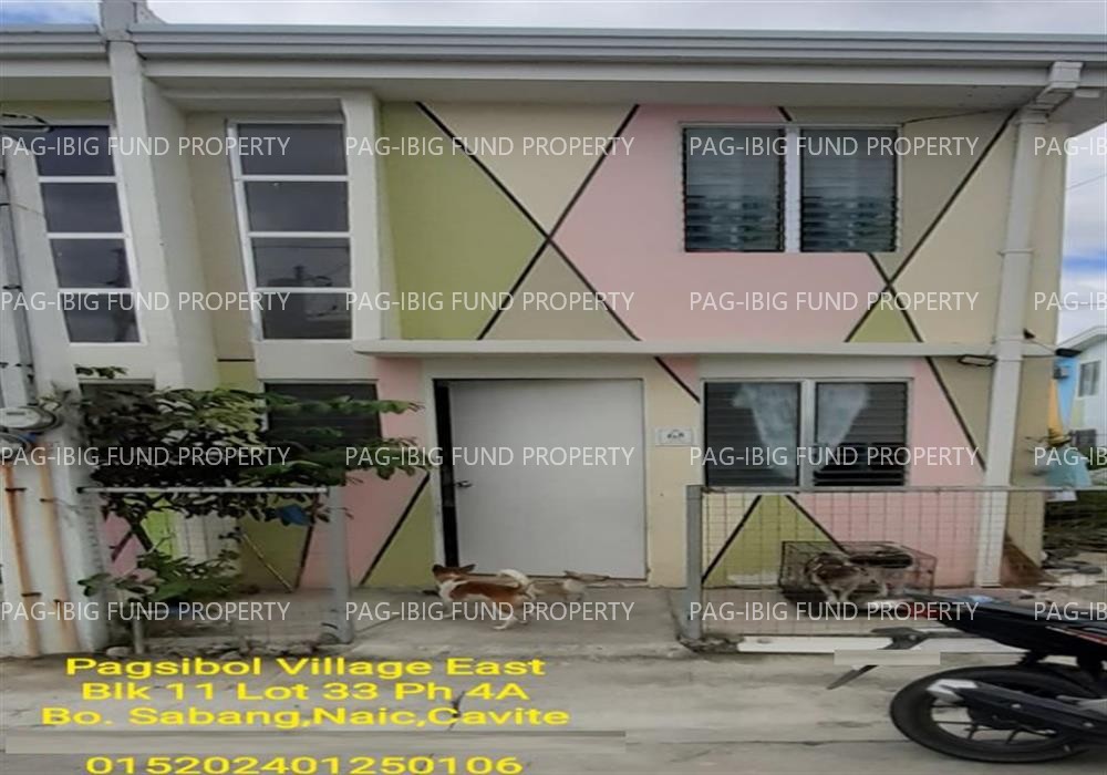 Lot 33 Blk. 11 Phase 4A PAGSIBOL VILLAGE EAST SABANG, NAIC, CAVITE, 4110 is available on acquired assets