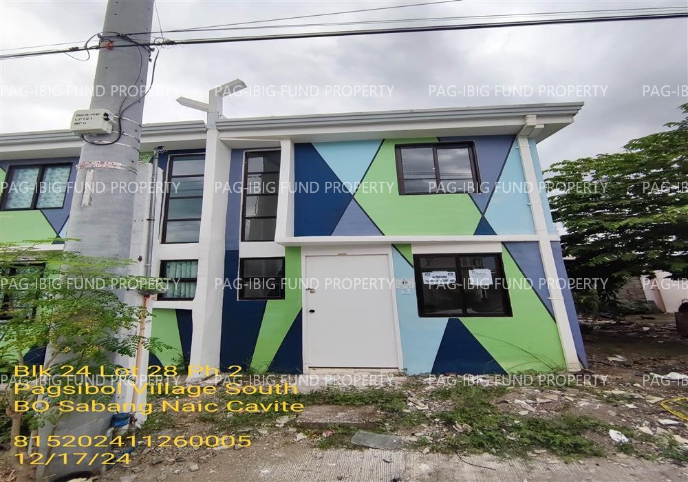 Lot 28 Blk. 24 Phase 2 NOW 3B PAGSIBOL VILLAGE SOUTH SABANG, NAIC, CAVITE, 4110 is available on acquired assets