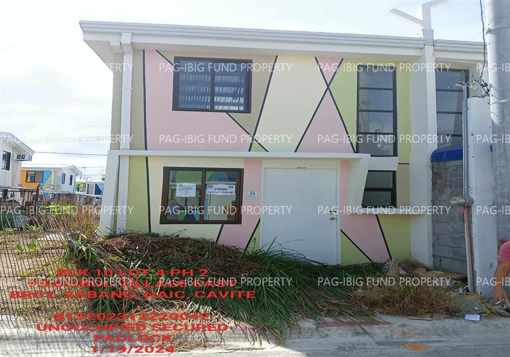Lot 4 Blk. 10 Phase 2 NOW 4B PAGSIBOL VILLAGE EAST SABANG, NAIC, CAVITE, 4110 is available on acquired assets