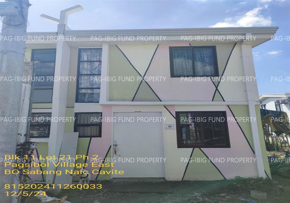Lot 21 Blk. 11 Phase 2 NOW 4B PAGSIBOL VILLAGE EAST SABANG, NAIC, CAVITE, 4110 is available on acquired assets