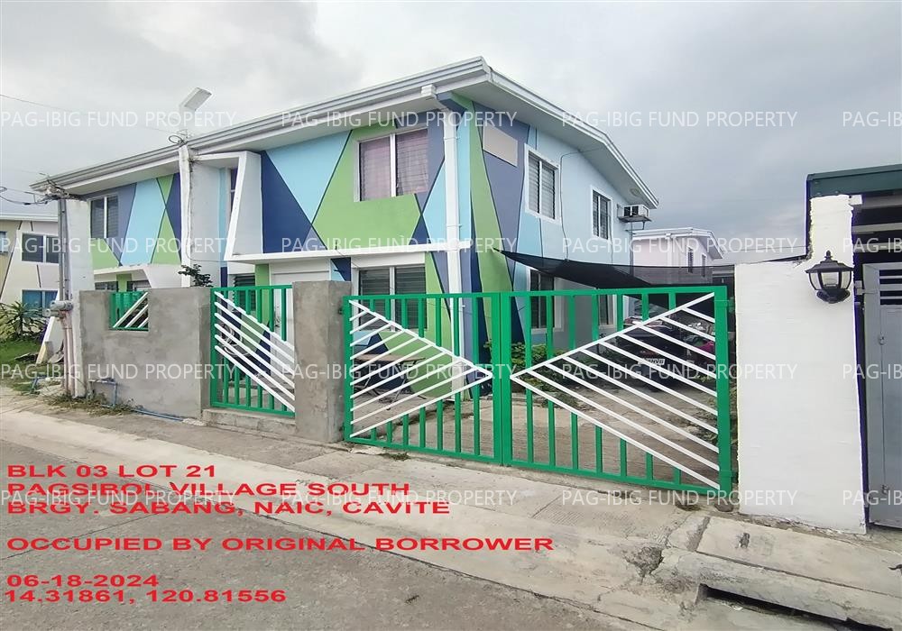 Lot 21 Blk. 3 Phase Phase 1 NOW 3A PAGSIBOL VILLAGE SOUTH SABANG, NAIC, CAVITE, 4110 is available on acquired assets