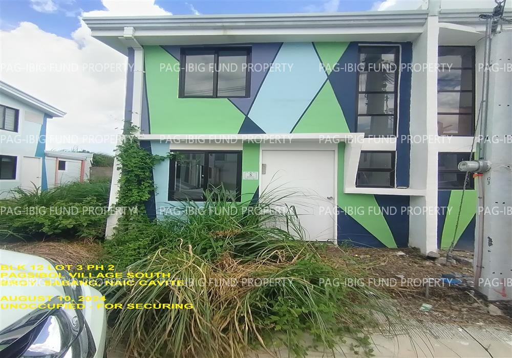 Lot 3 Blk. 12 Phase 2 NOW 3B PAGSIBOL VILLAGE SOUTH SABANG, NAIC, CAVITE, 4110 is available on acquired assets