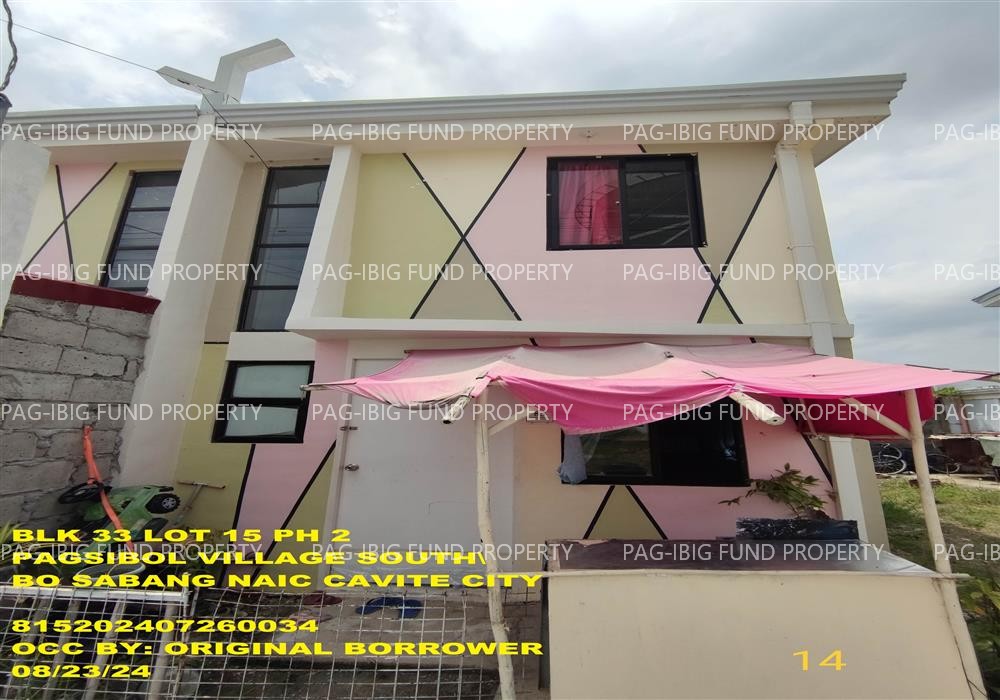 Lot 15 Blk. 33 Phase 2 NOW 3B PAGSIBOL VILLAGE SOUTH SABANG, NAIC, CAVITE, 4110 is available on acquired assets