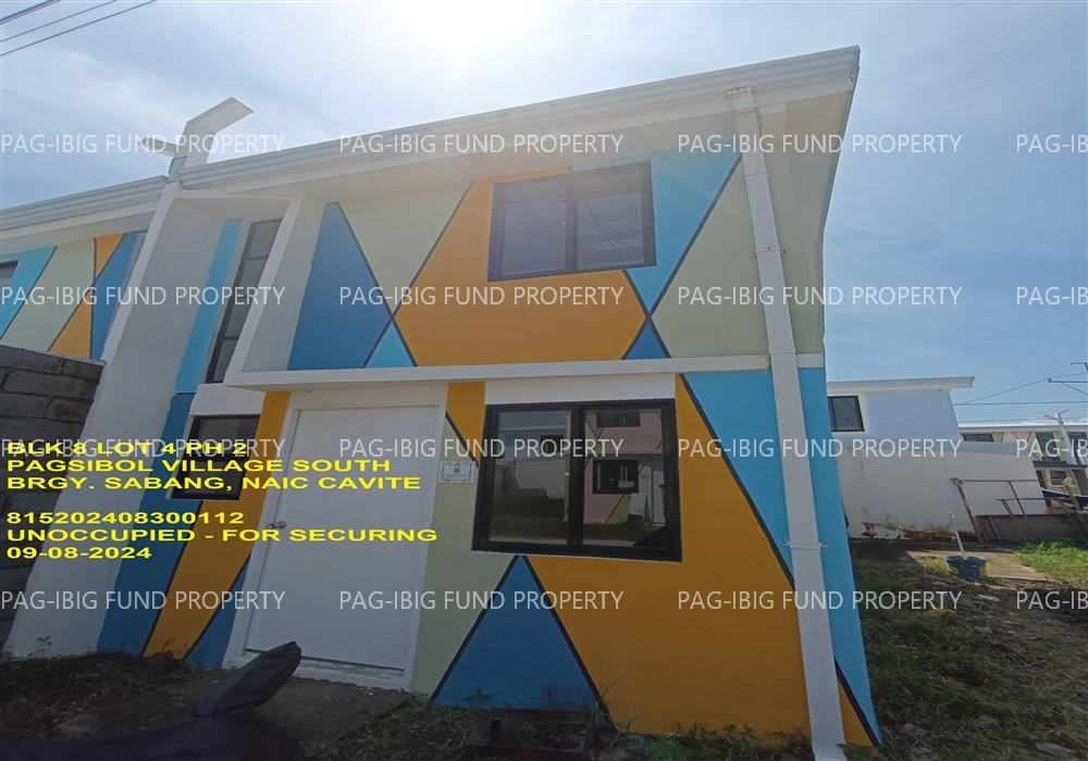 Lot 4 Blk. 8 Phase 2 NOW 3B PAGSIBOL VILLAGE SOUTH SABANG, NAIC, CAVITE, 4110 is available on acquired assets