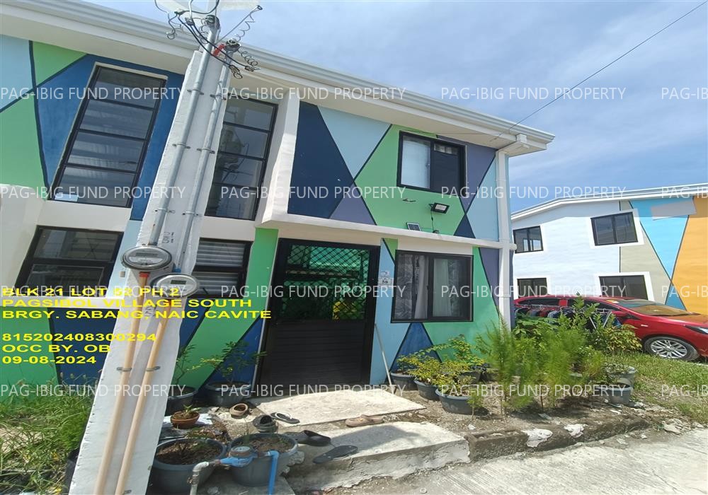 Lot 52 Blk. 21 Phase 2 NOW 3B PAGSIBOL VILLAGE SOUTH SABANG, NAIC, CAVITE, 4110 is available on acquired assets