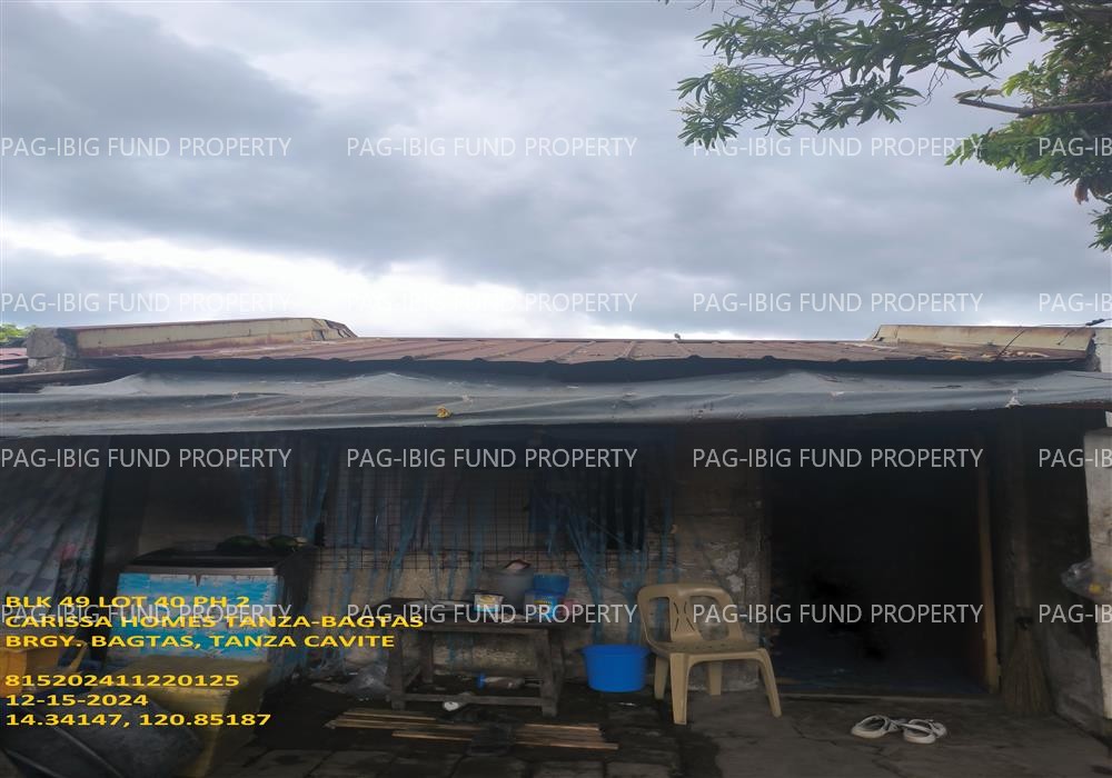 Lot 40 Blk. 49 Phase 2 CARISSA HOMES TANZA-BAGTAS BAGTAS, TANZA, CAVITE, 4108 is available on acquired assets
