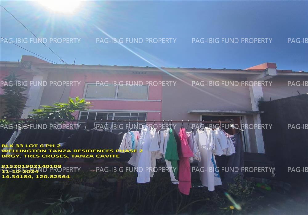 Lot 6 Blk. 33 Phase 2 WELLINGTON TANZA RESIDENCES PHASE 2 TRES CRUSES, TANZA, CAVITE, 4108 is available on acquired assets