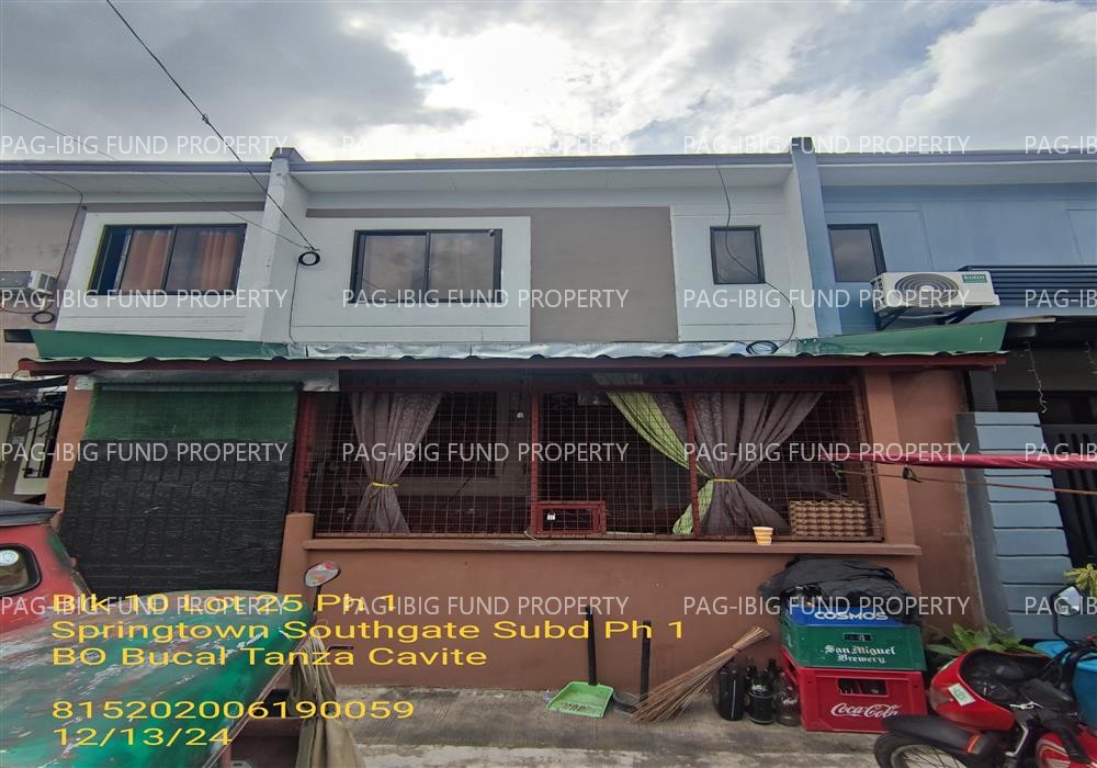 Lot 25 Blk. 10 Phase 1 SPRINGTOWN SOUTHGATE SUBDIVISION BUCAL, TANZA, CAVITE, 4108 is available on acquired assets