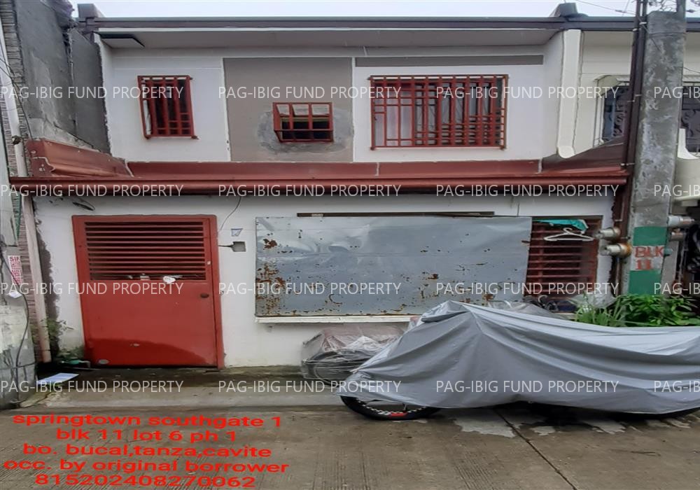 Lot 6 Blk. 11 Phase 1 SPRINGTOWN SOUTHGATE SUBDIVISION BUCAL, TANZA, CAVITE, 4108 is available on acquired assets