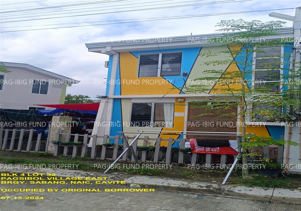 Lot 32 Blk. 4 Phase 4A PAGSIBOL VILLAGE EAST SABANG, NAIC, CAVITE, 4110 is available on acquired assets