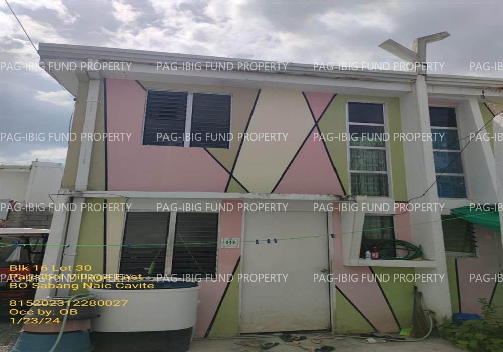 Lot 30 Blk. 16 Phase 4A PAGSIBOL VILLAGE EAST SABANG, NAIC, CAVITE, 4110 is available on acquired assets