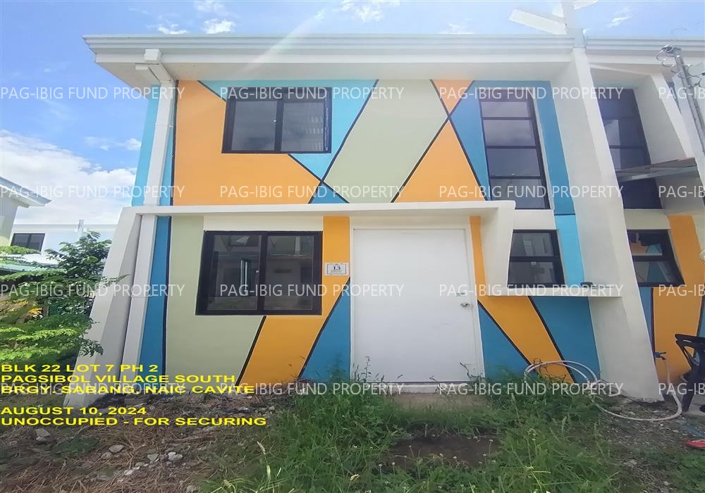 Lot 7 Blk. 22 Phase 2 NOW 3B PAGSIBOL VILLAGE SOUTH SABANG, NAIC, CAVITE, 4110 is available on acquired assets