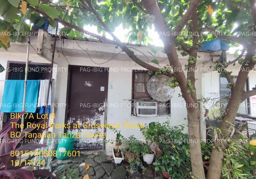 Lot 08 Blk. 07A THE ROYAL PARKS AT GROSVENOR PLACE TANAUAN, TANZA, CAVITE, 4108 is available on acquired assets
