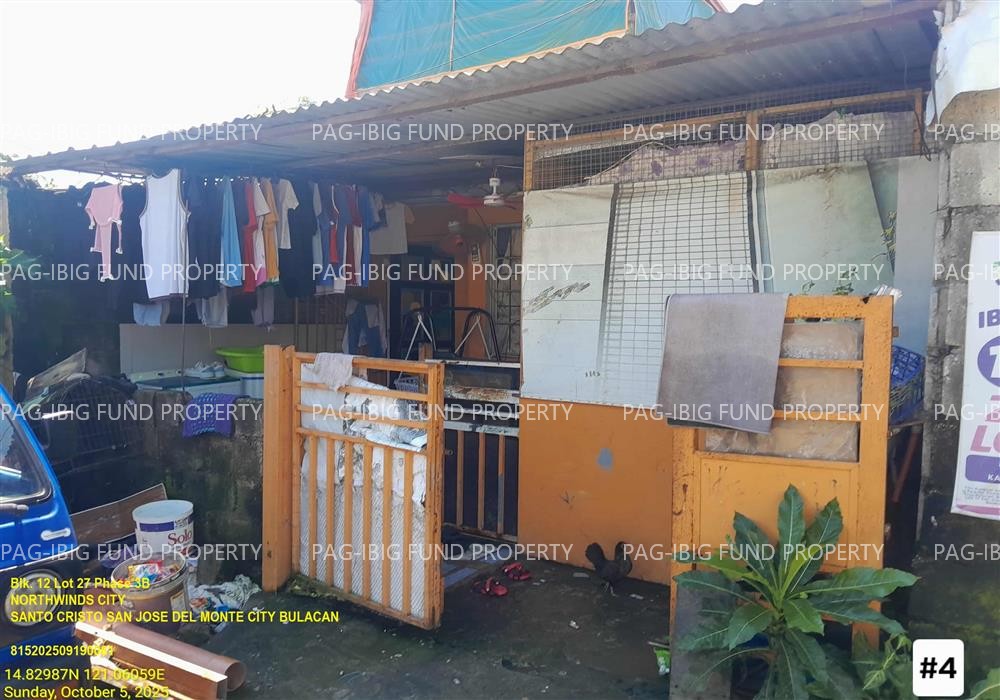 Lot 27 Blk. 12 Phase 3B NORTHWINDS CITY KAYPIAN, CITY OF SAN JOSE DEL MONTE, BULACAN, 3023 is available on acquired assets