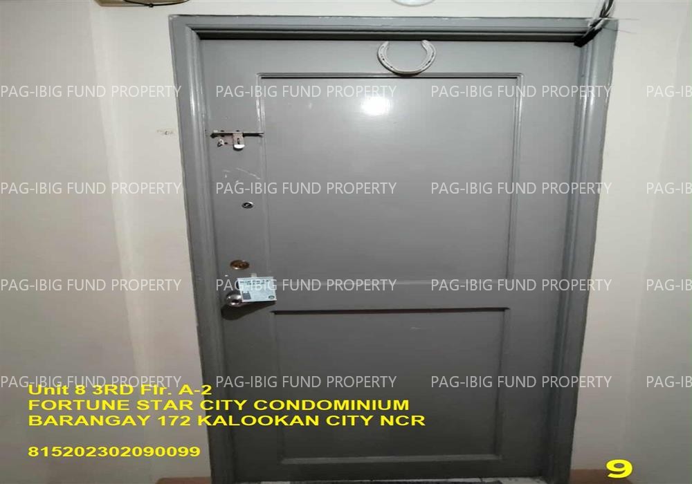 Unit 8 3RD Flr. A-2 FORTUNE STAR CITY CONDOMINIUM BARANGAY 172, CITY OF CALOOCAN , NCR, THIRD DISTRICT, 1420 is available on acquired assets