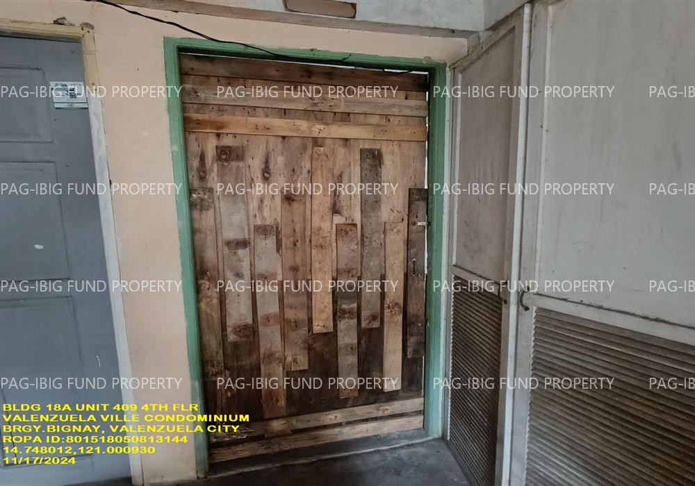 Unit 409 4TH Flr. 18-A VALENZUELA VILLE CONDOMINIUM BIGNAY, CITY OF VALENZUELA, NCR, THIRD DISTRICT, 1440 is available on acquired assets
